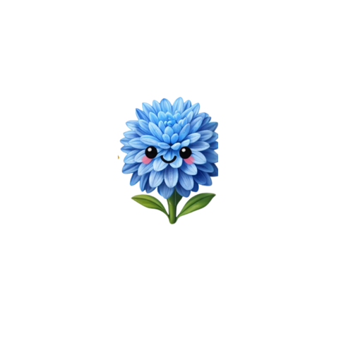 Blue Chrysanthemum